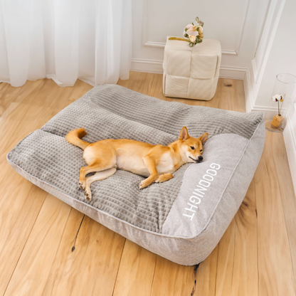 Grand coussin orthopédique extra doux et large résistant aux griffures