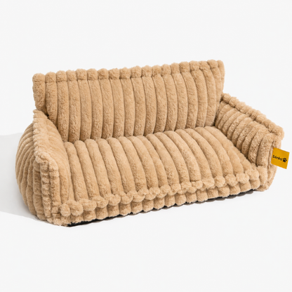Grand coussin orthopédique moelleux et lavable pour chien, idéal pour canapé et lit - Rêve de sommeil