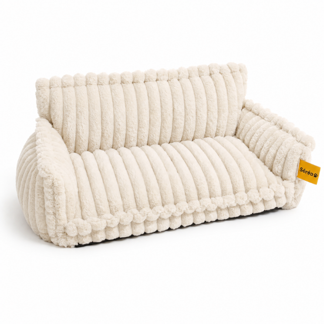 Grand coussin orthopédique moelleux et lavable pour chien, idéal pour canapé et lit - Rêve de sommeil