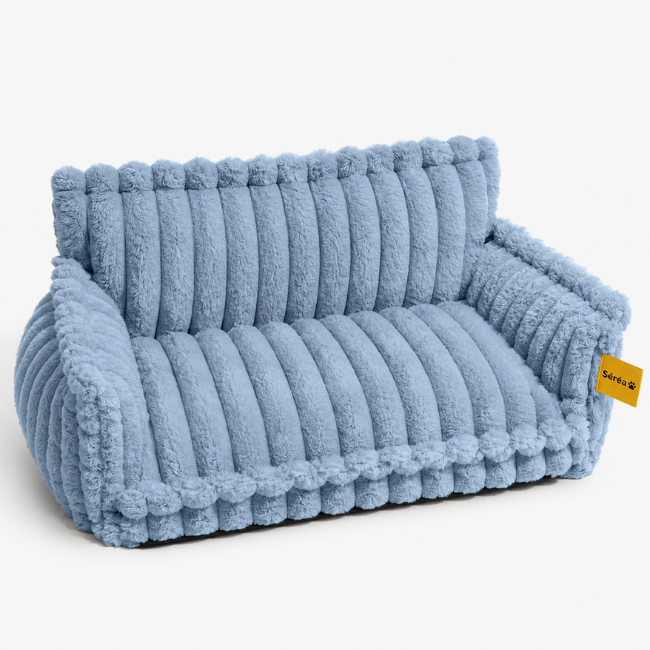 Grand coussin orthopédique moelleux et lavable pour chien, idéal pour canapé et lit - Rêve de sommeil