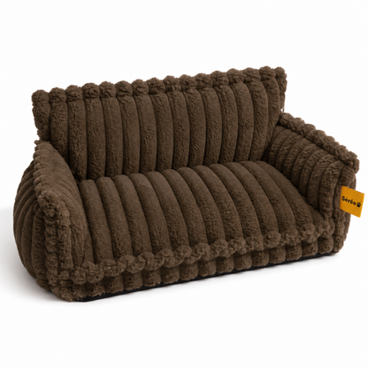 Grand coussin orthopédique moelleux et lavable pour chien, idéal pour canapé et lit - Rêve de sommeil