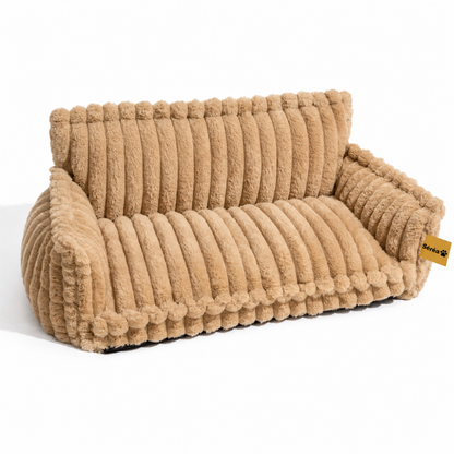 Grand coussin orthopédique moelleux et lavable pour chien, idéal pour canapé et lit - Rêve de sommeil