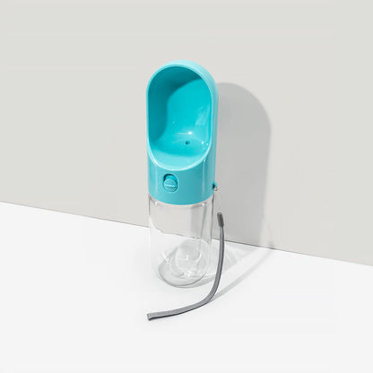 Bouteille d'eau portable pour chien en extérieur