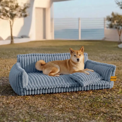 Grand coussin orthopédique moelleux et lavable pour chien, idéal pour canapé et lit - Rêve de sommeil