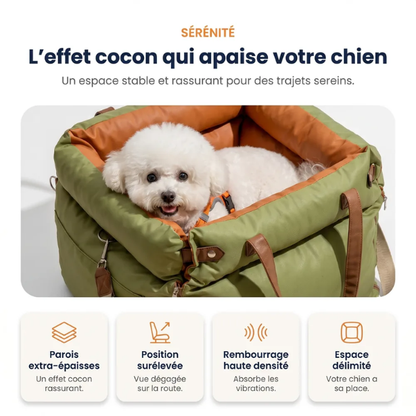 Siège auto pour chien